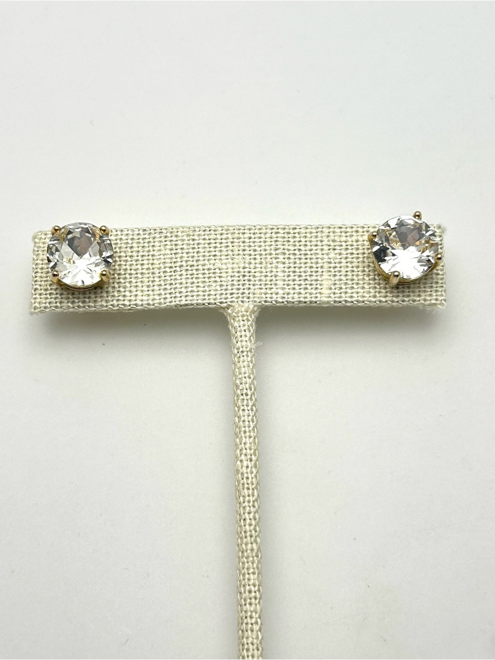 Kate Spade Clear Crystal Stud Earrings